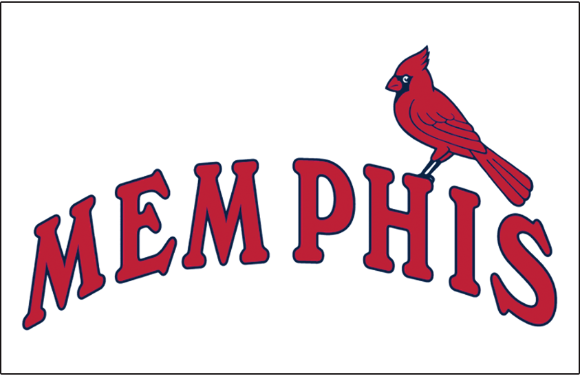 Memphis Redbirds 1998-2007 Jersey Logo iron on paper